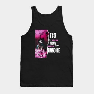 Cool aesthetic typography with image Tank Top